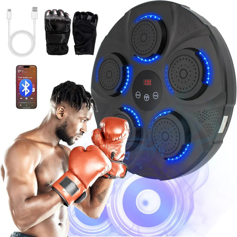 Music Boxing Machine Wall Mounted Smart Bluetooth Boxing Equipment for Boxing Enthusiasts